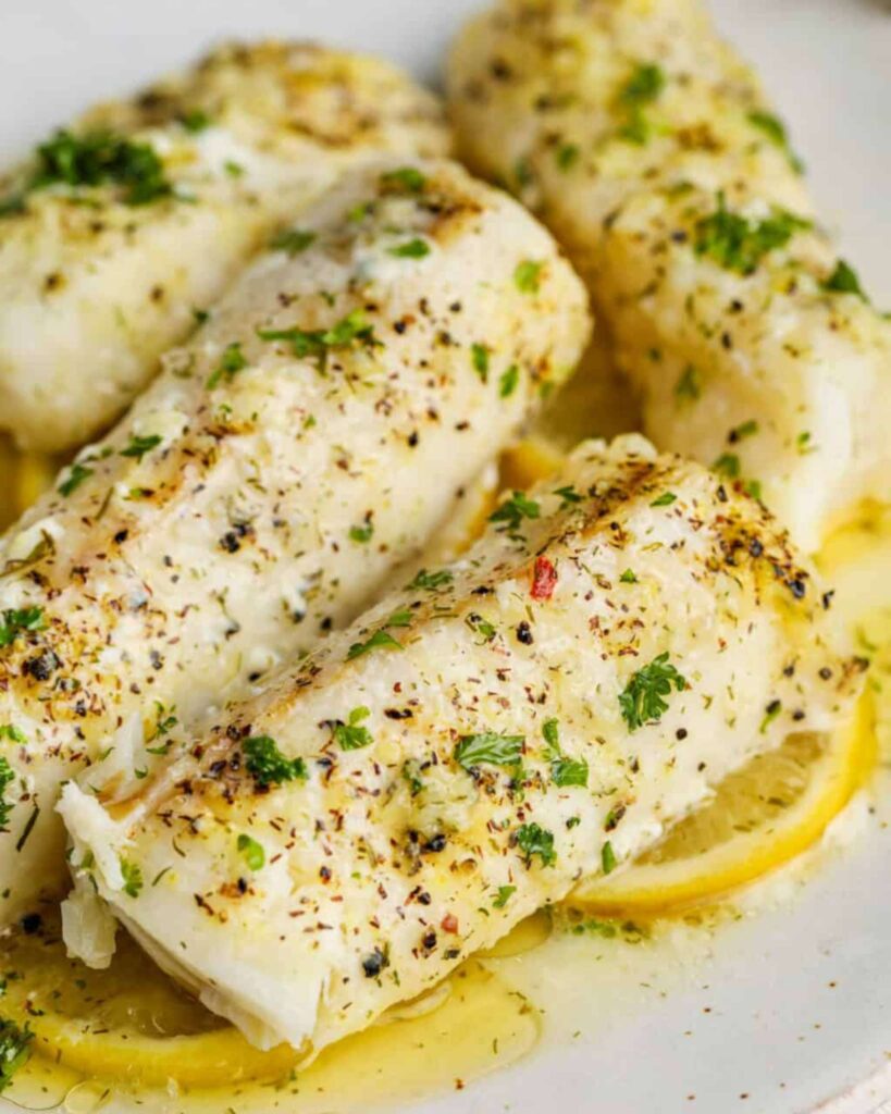 Lemon Garlic Butter Cod