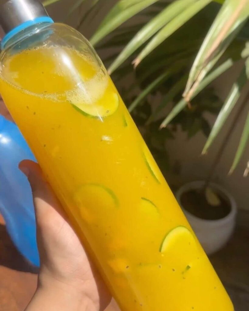 Mango and Ginger Detox Water