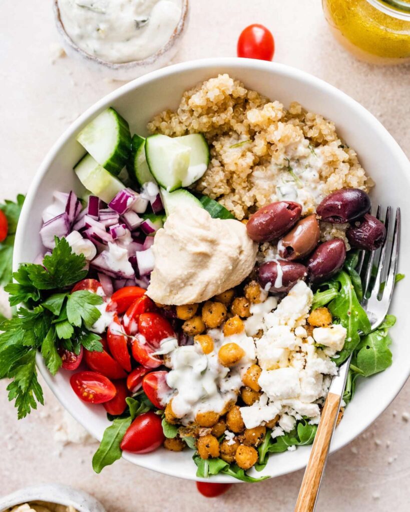 Mediterranean Quinoa Bowl