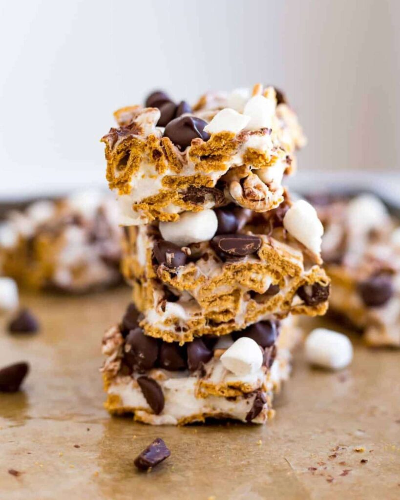 No Bake S’mores Bars