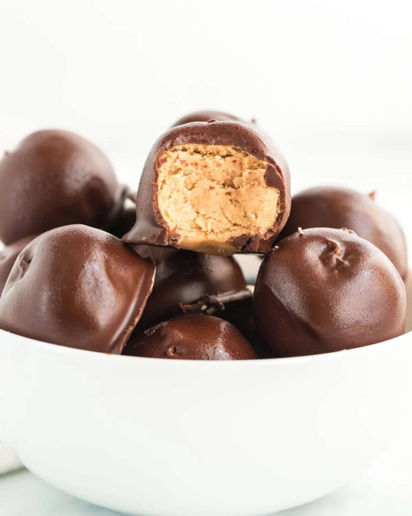Peanut Butter Chocolate Balls
