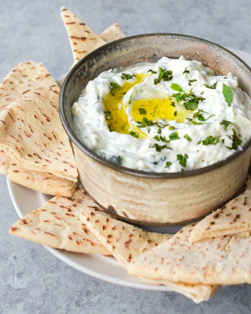 Savory Cucumber Yogurt Dip