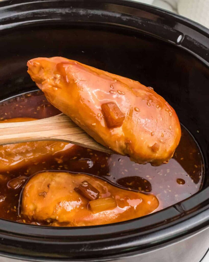 Slow Cooker Pineapple Teriyaki Chicken