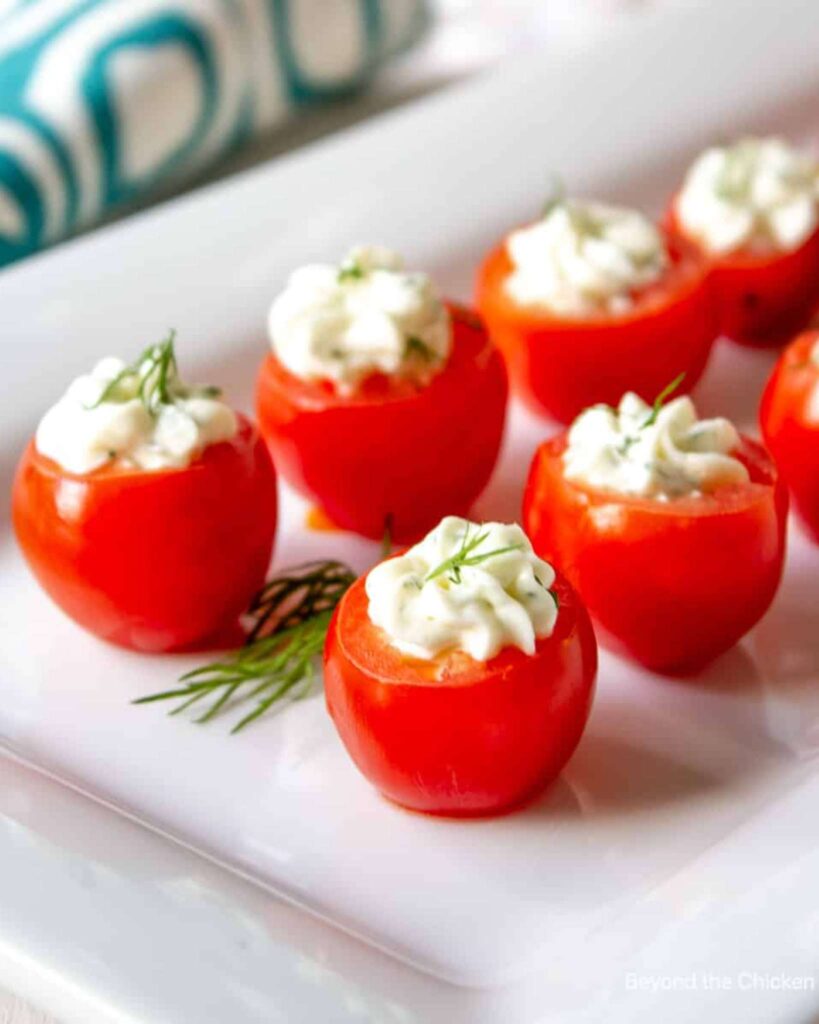 Stuffed Cherry Tomatoes