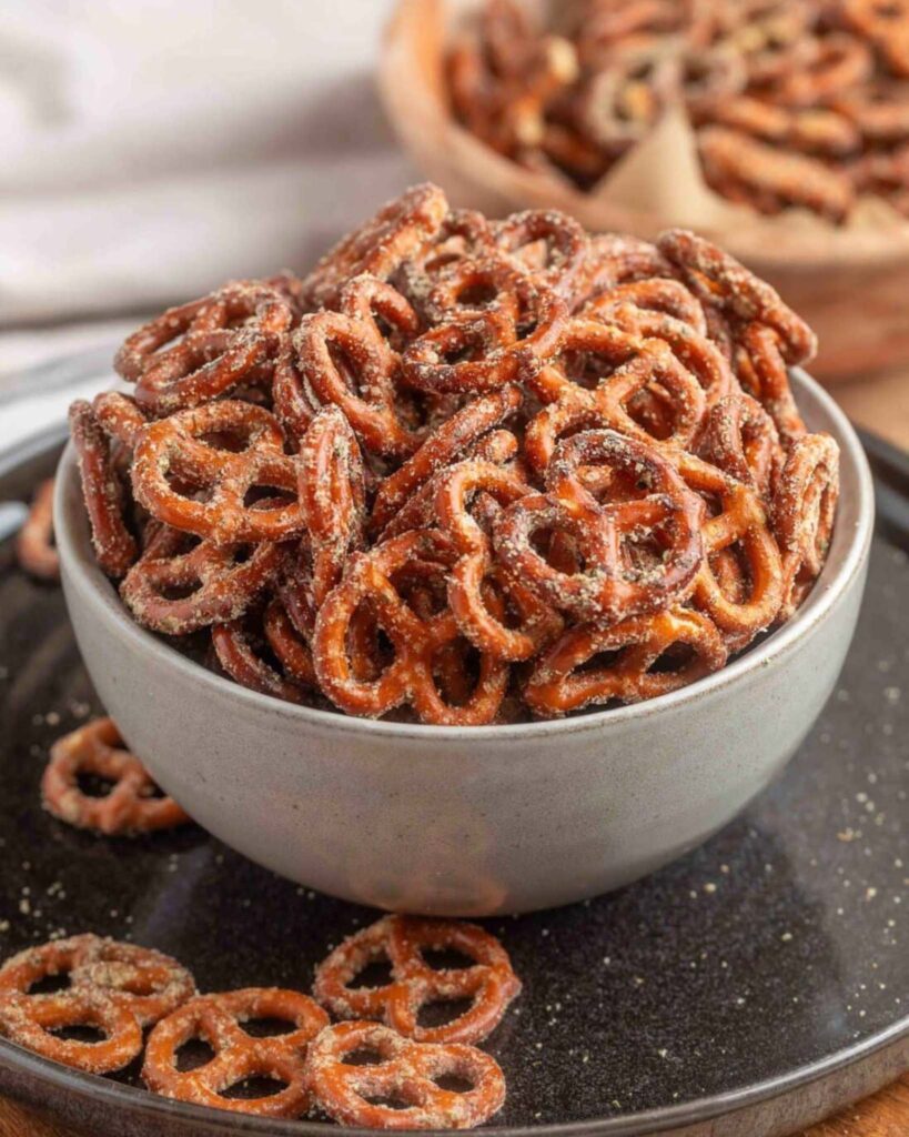 Zesty Ranch Pretzels