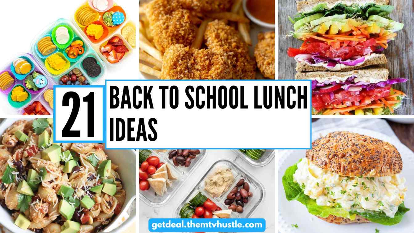 21 Back to School Lunch Ideas for Kids They'll Love Daily