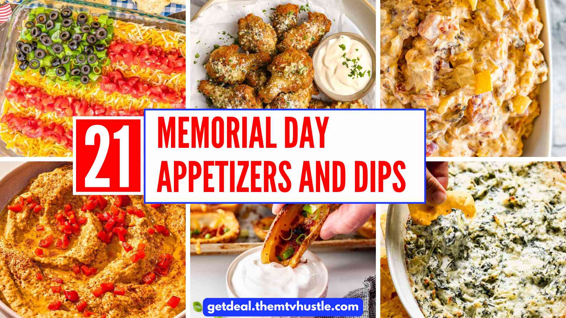 21 Easy Memorial Day Appetizers and Dips for the Perfect Party