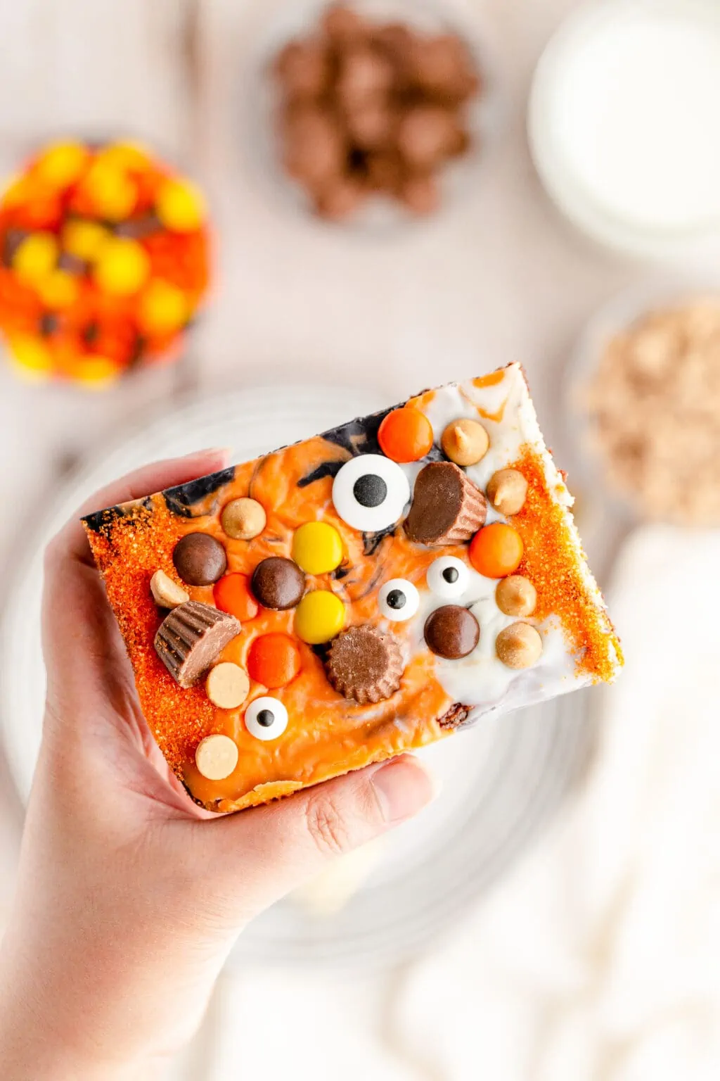 Candy Eyeball Brownies