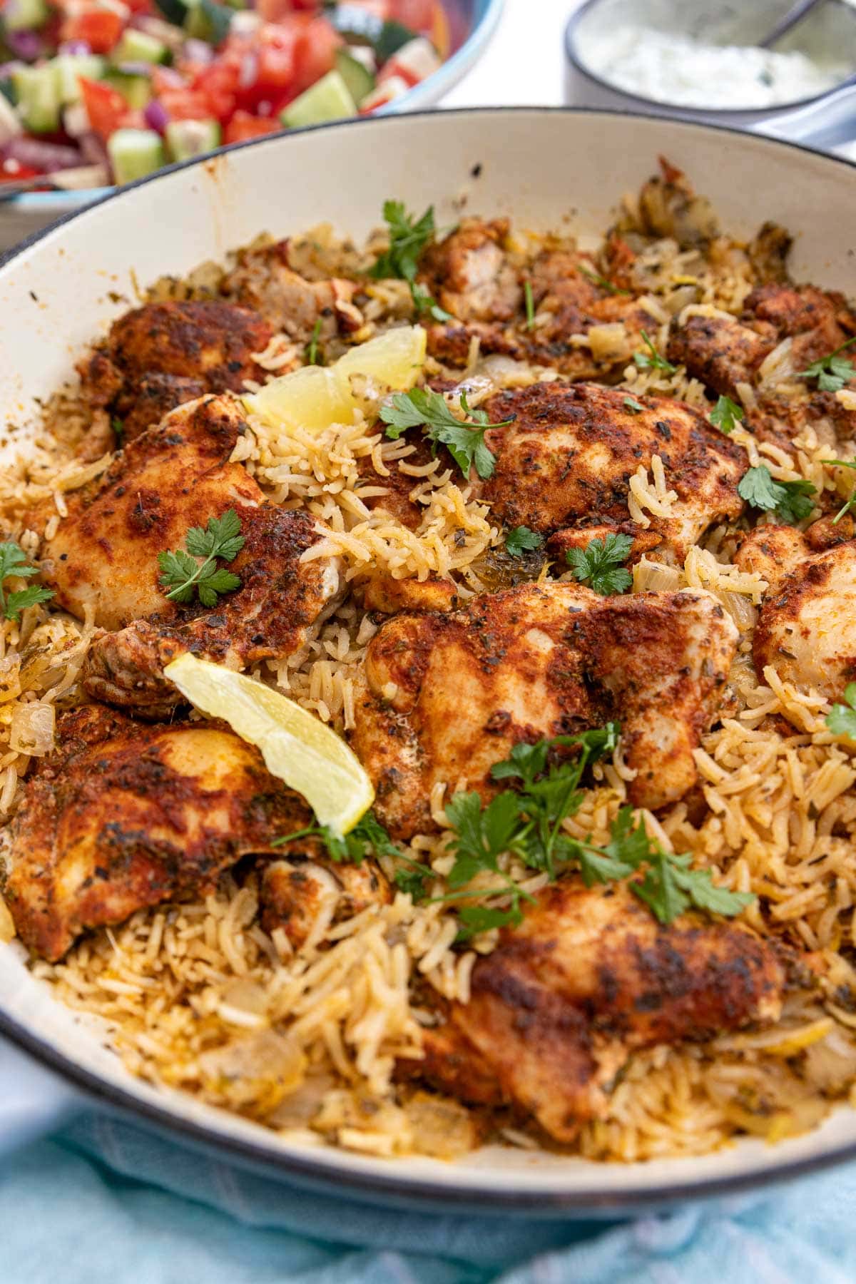 Greek Chicken And Rice Bowl
