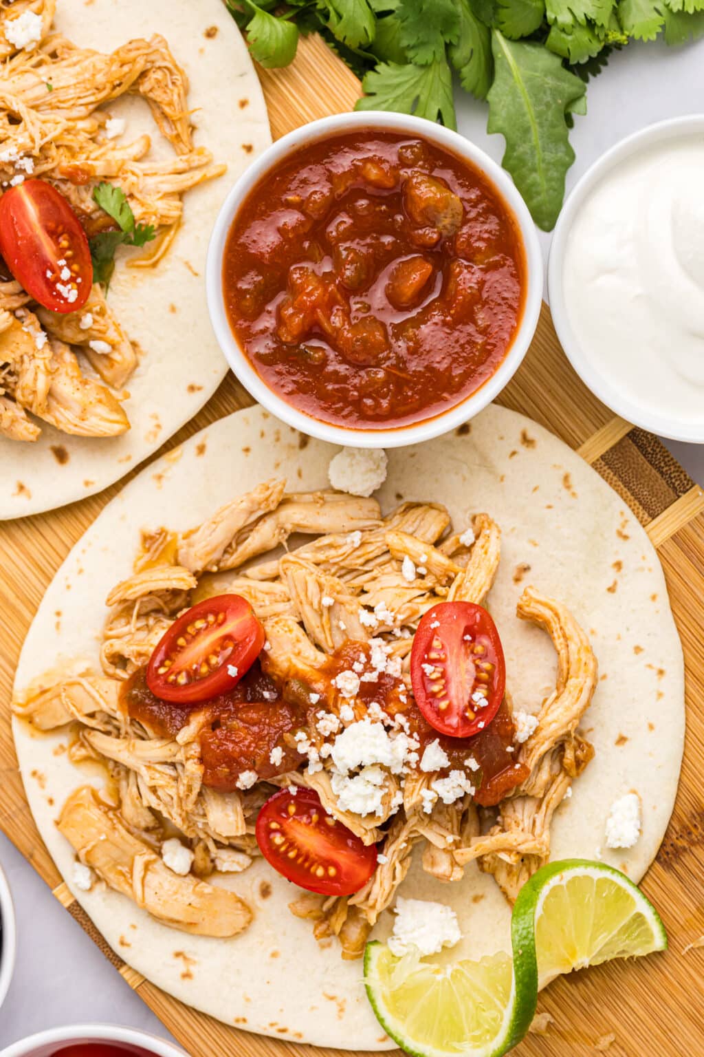 Honey Lime Chicken Tacos