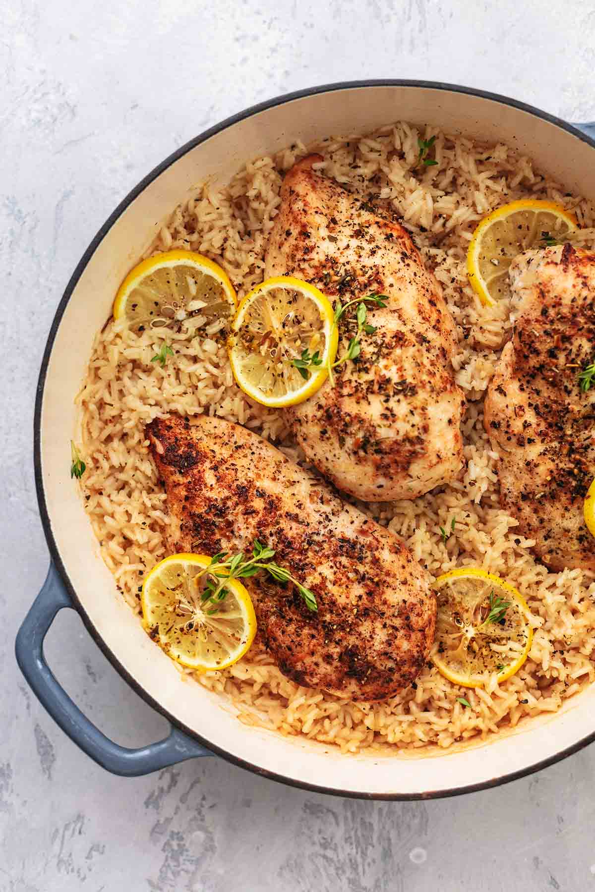 Lemon Herb Chicken and Rice