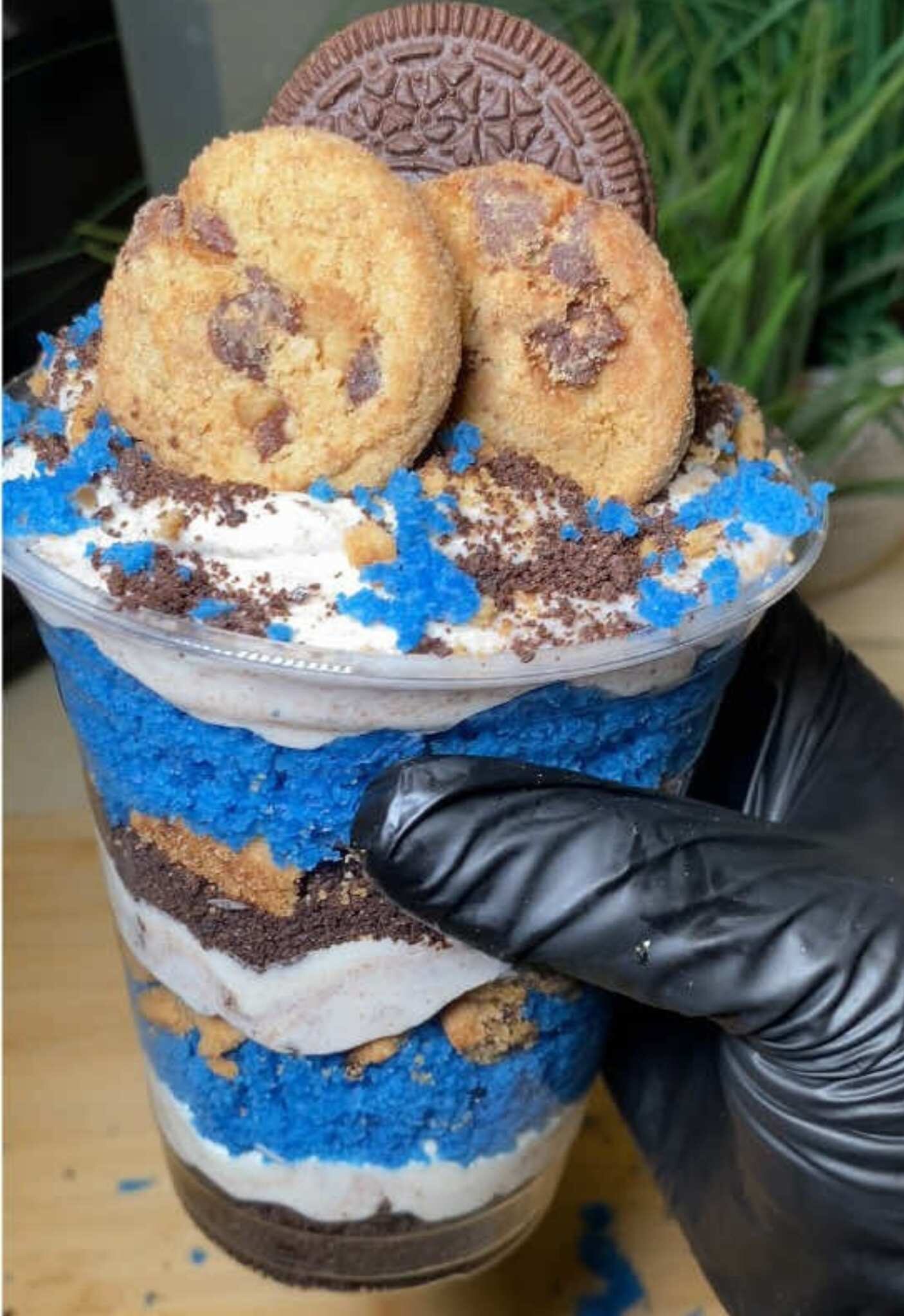 No-Bake Monster Cheesecake Cups