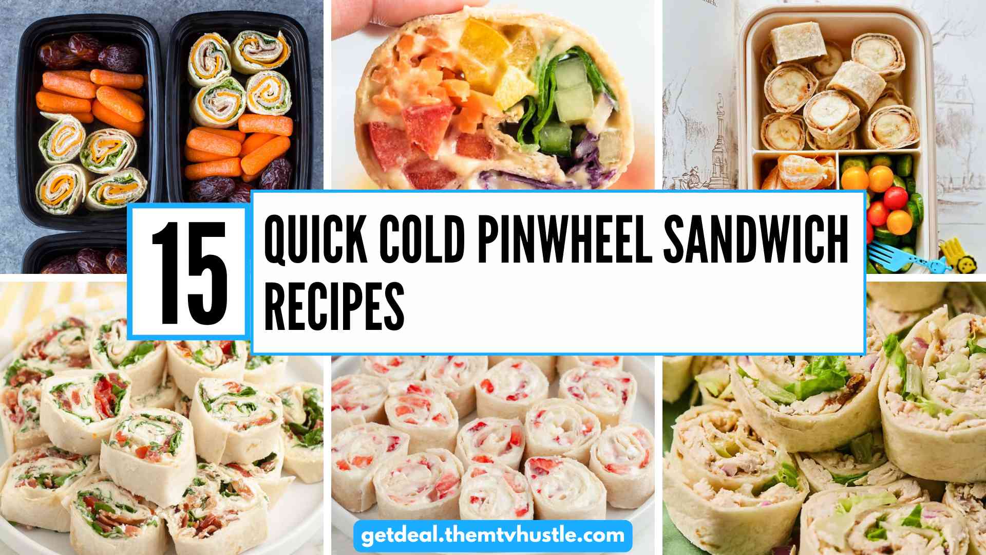 15 Quick Cold Pinwheel Sandwich Recipes for Kids’ School Lunches
