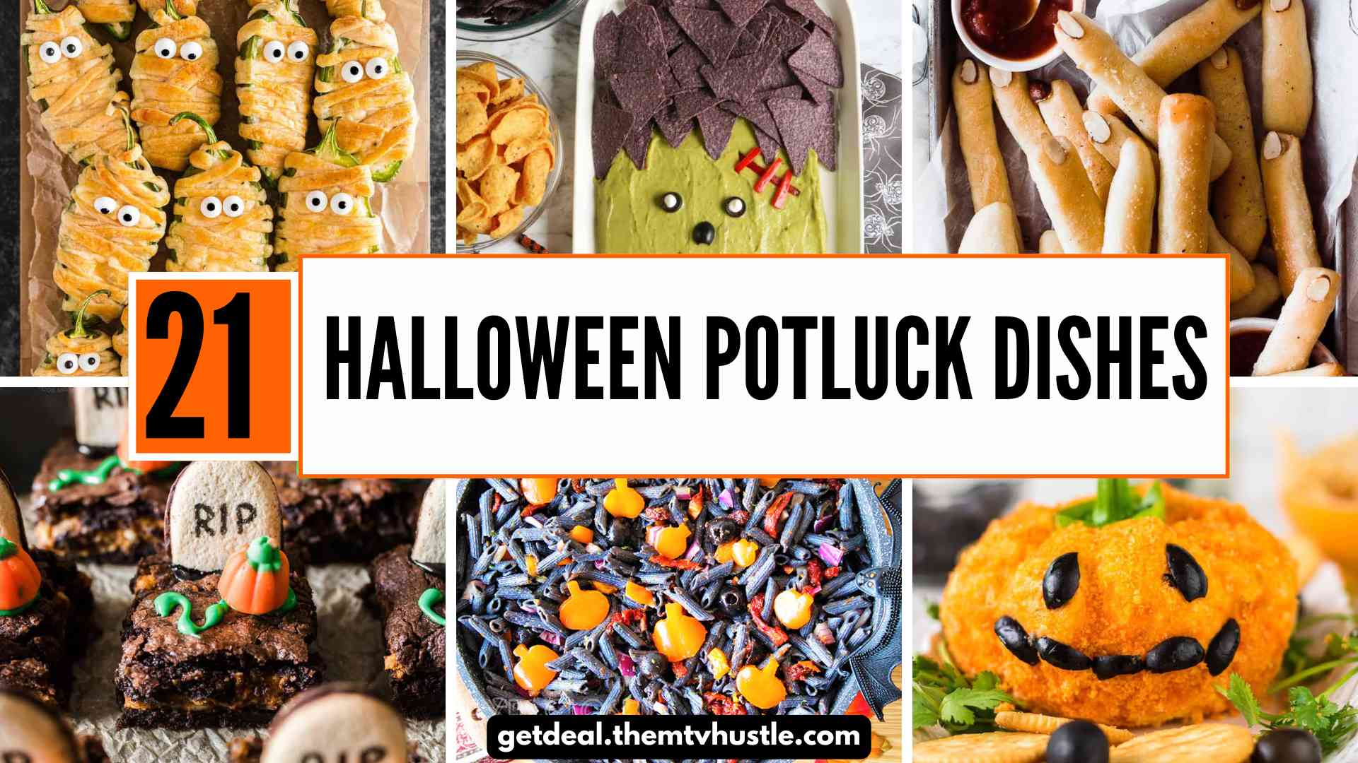 21 Easy Halloween Potluck Dishes That Look Effortlessly Creepy