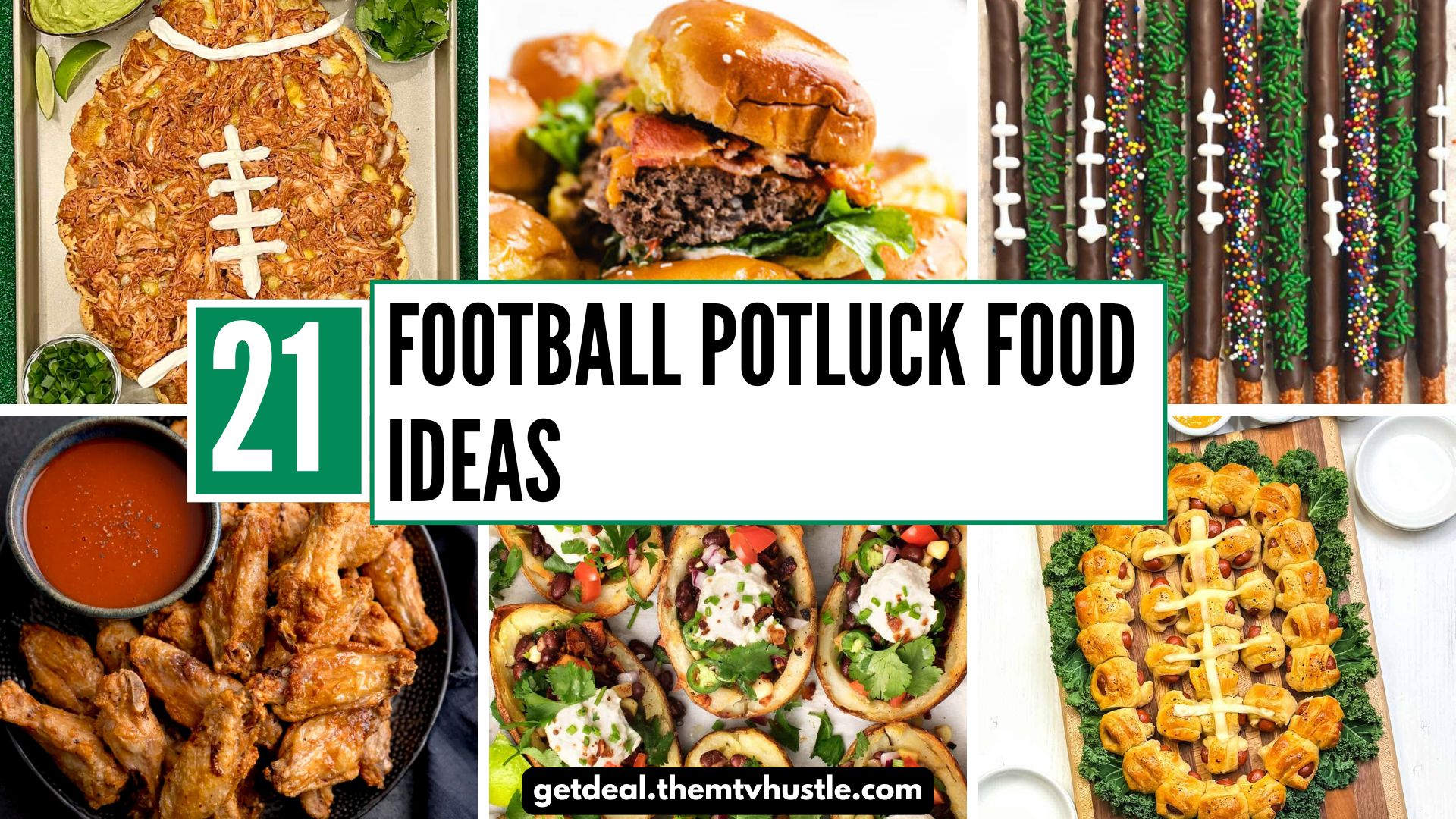 21 Football Potluck Food Ideas for Epic Tailgate Parties