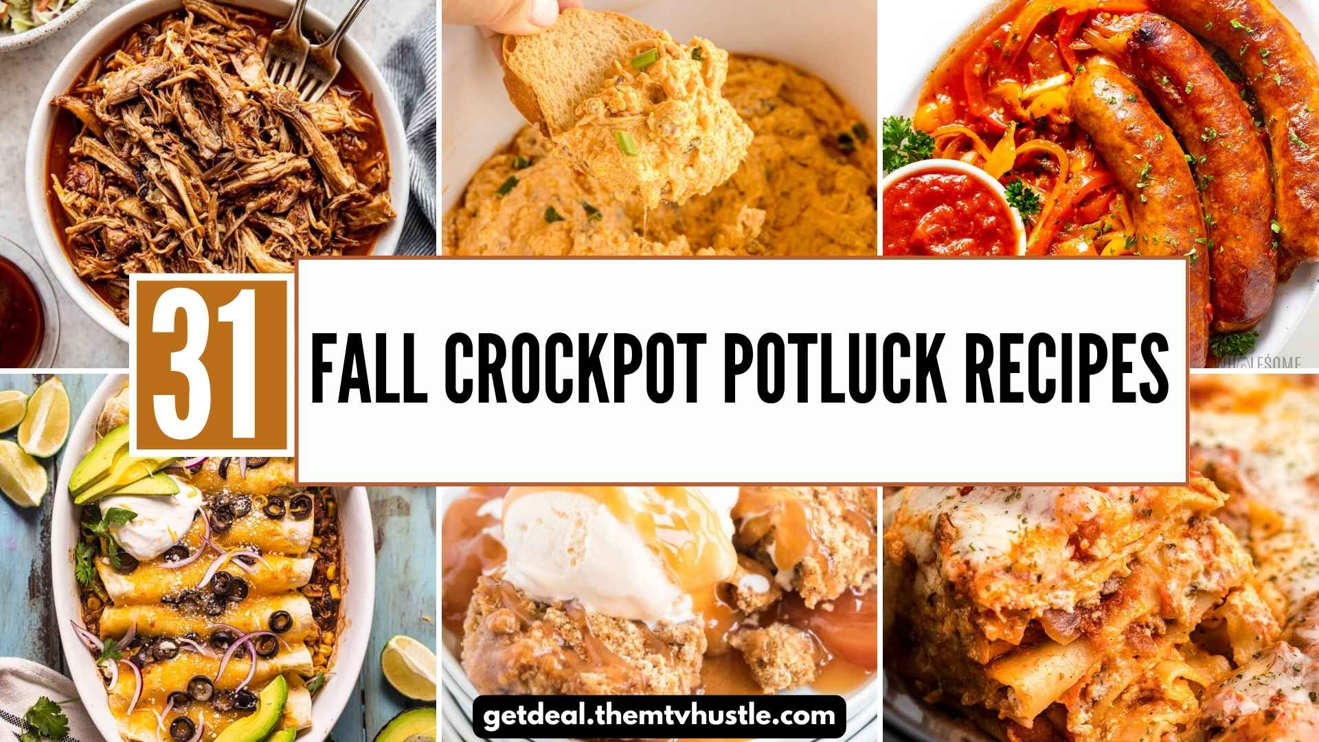 31 Fall Crockpot Potluck Recipes for Easy Gatherings