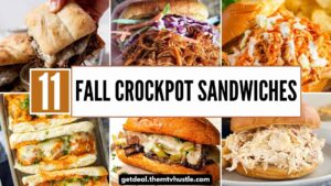 11 Delicious Fall Crockpot Sandwiches for Autumn Dinners