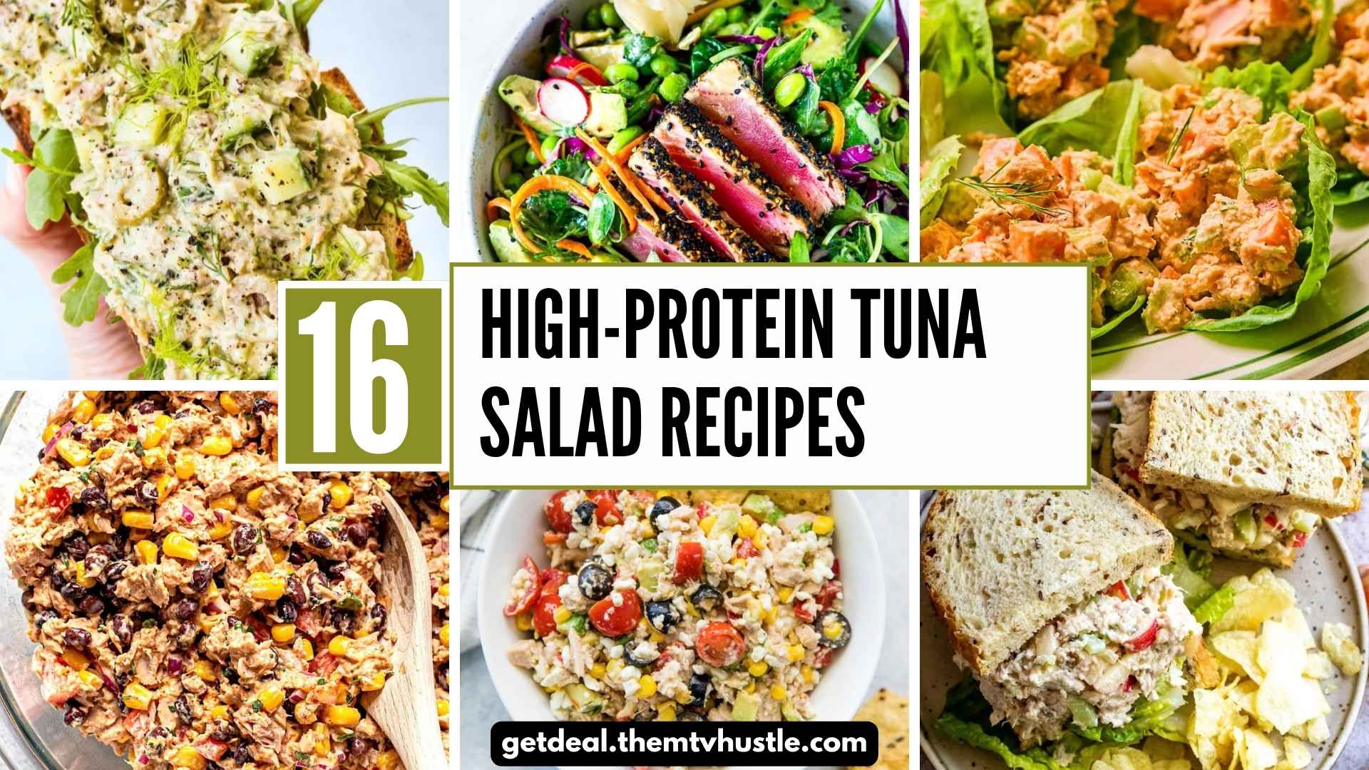 16 High-Protein Tuna Salad Recipes for Easy Healthy Meals