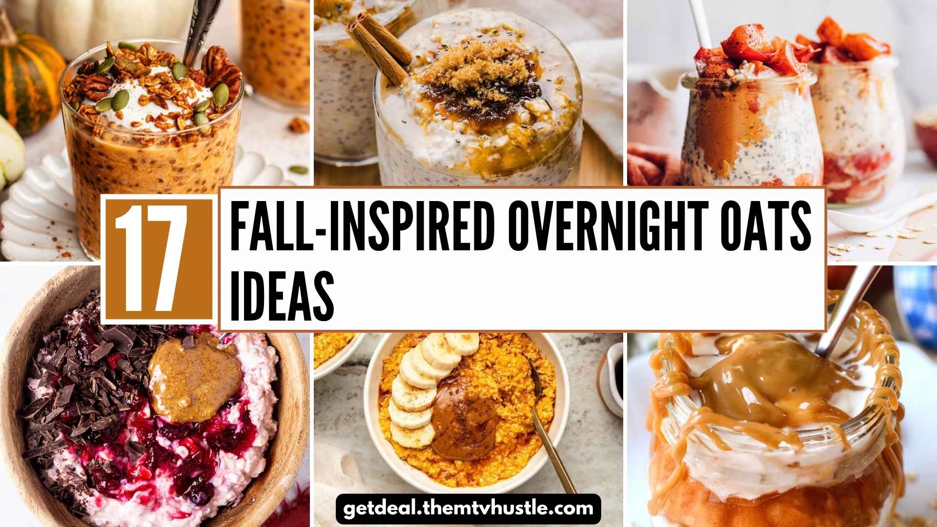 17 Fall-Inspired Overnight Oats Ideas for Cozy Autumn Mornings