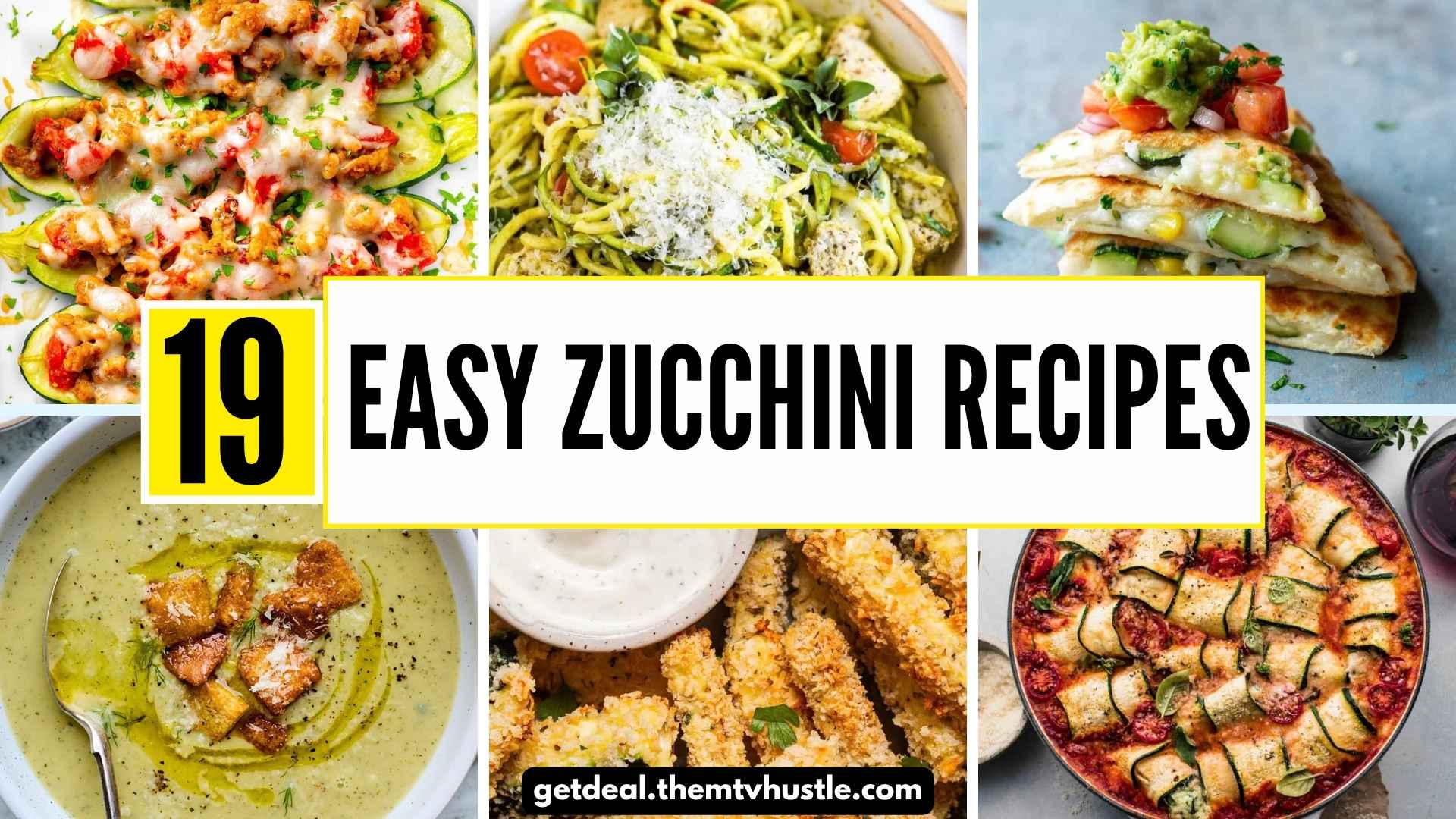 19 Easy Zucchini Recipes for Delicious Weeknight Meals