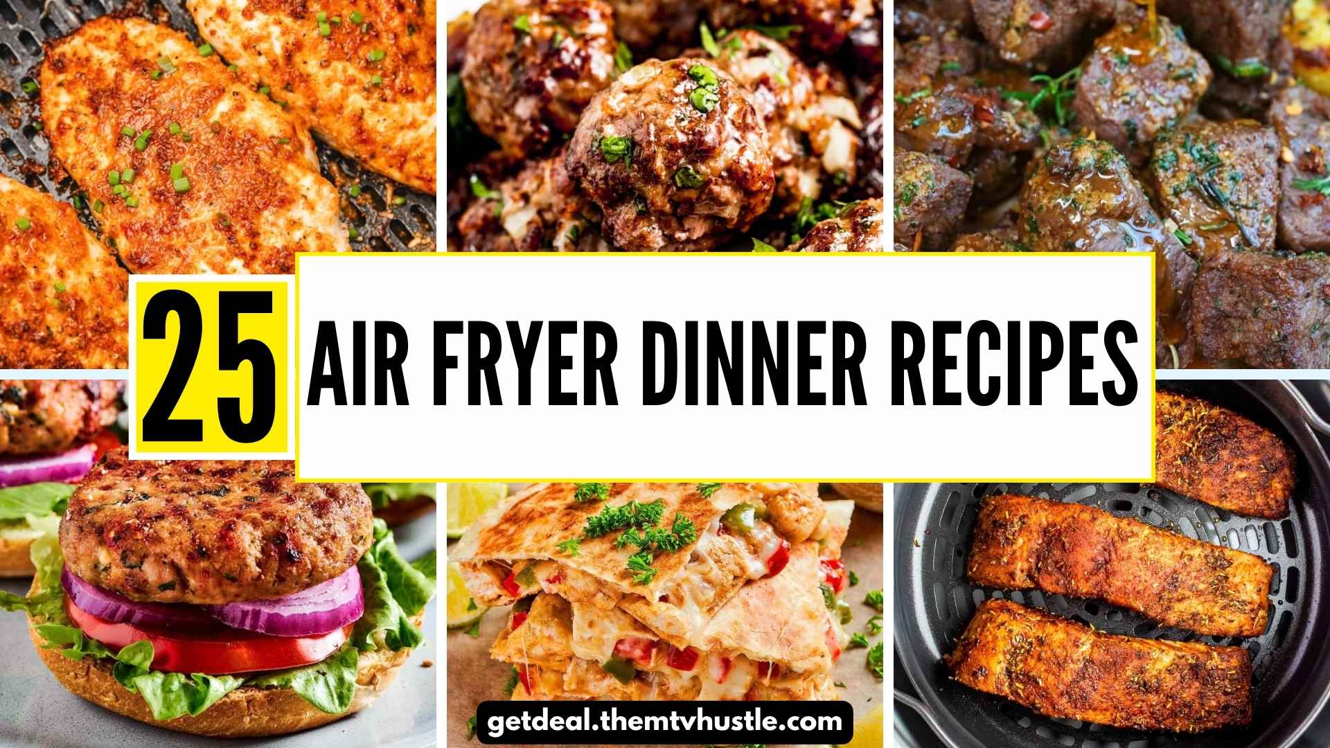 25 Easy Air Fryer Dinner Recipes for Crispy Weeknight Meals