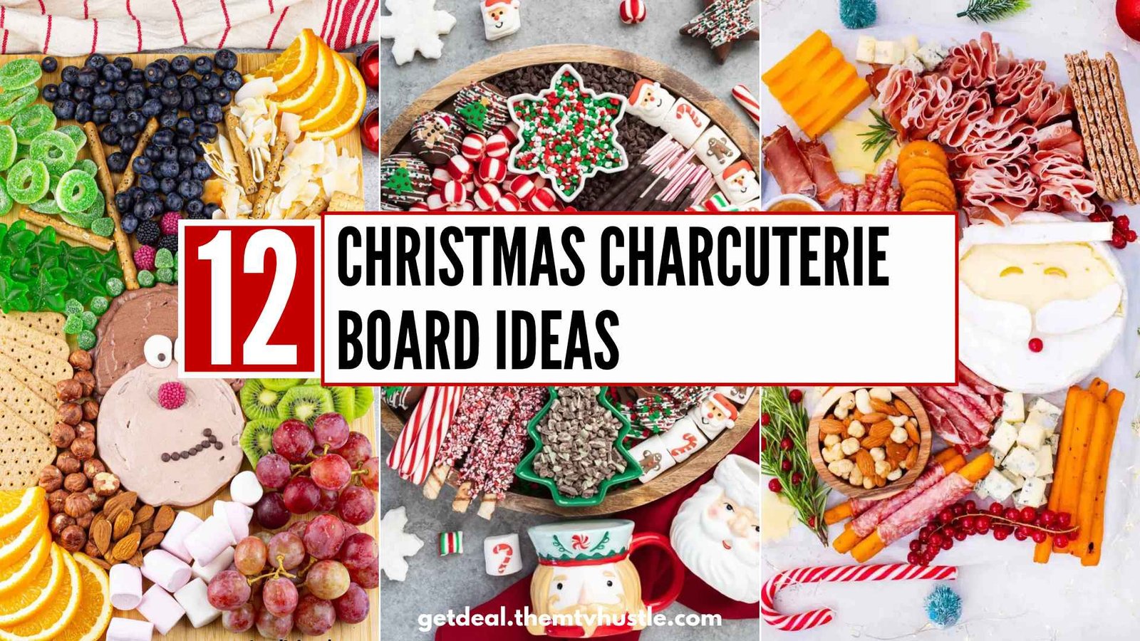 12 Days of Christmas Charcuterie Board Ideas
