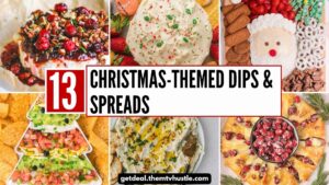 13 Festive Christmas-Themed Dips and Spreads for a Holiday Party