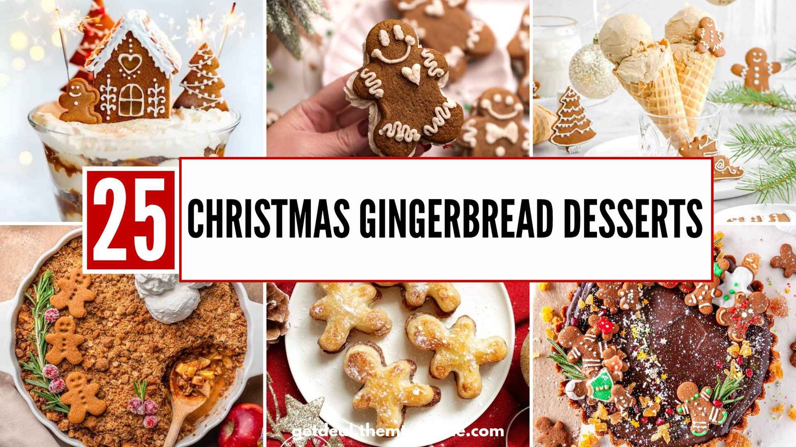 25 Best Christmas Gingerbread Desserts for Sweet Holidays